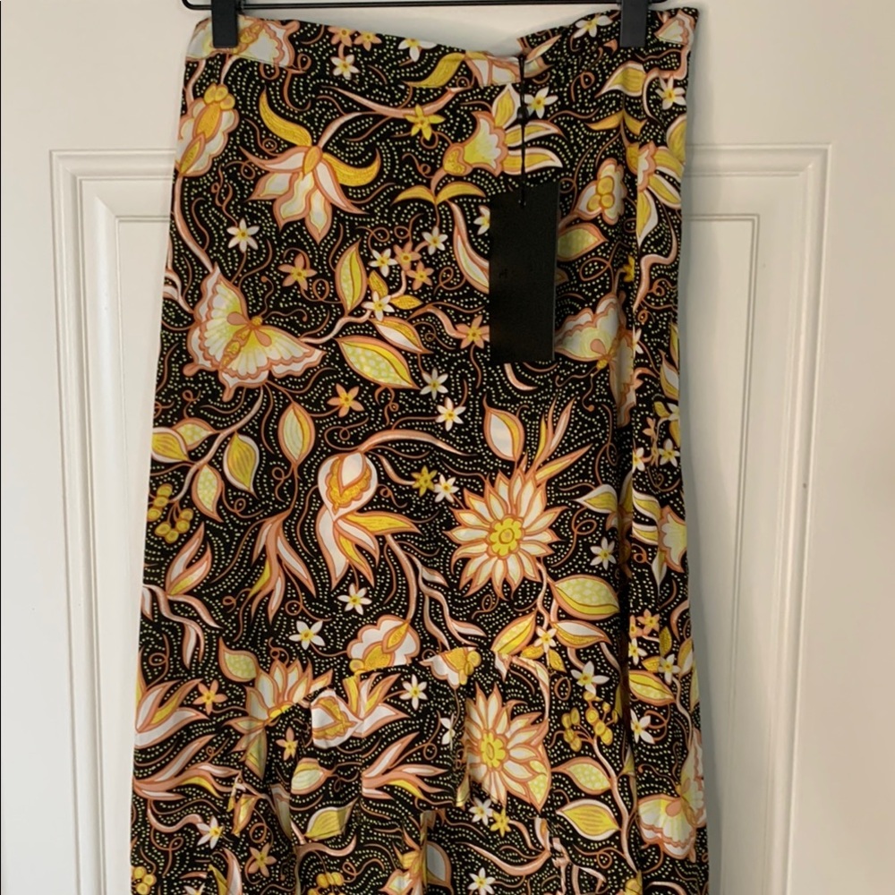 The Kooples Floral Print Skiry